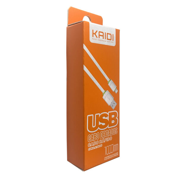 Cabo Original Kaidi Usb Tipo C Kd-tc30