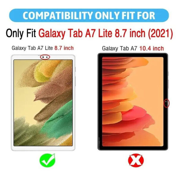 Capa TPU Antishock Samsung Galaxy Tab A7 Lite 8.7 T220 T225 - Imagem 5