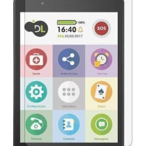 Película Comum P/ Tablet Dl Tabfácil Tabsenior Tx385 Lisa
